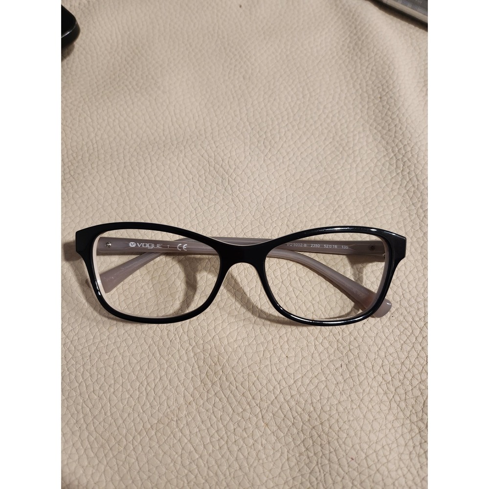 Vogue Black  Frames VO 5002-B 2350 52-16-135 Designer Glasses